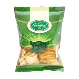 Gurujee Namkeen Sliced Tapioca Chips Salted, 150 gm