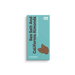 One Good Sea Salt And California Almonds Dark Chocolate, 50 gm