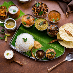 Andhra veg meals (for 1)