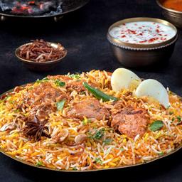 Hyderabadi chicken dum family bucket biryani
