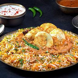 Egg biryani