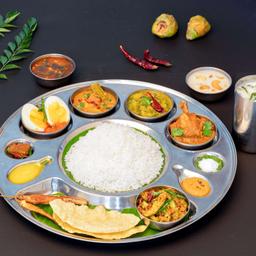 Tamil chicken sappadu meal (for 1)