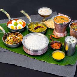 Egg ghee roast meal (for 2)