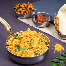 Gunpowder ghee rice bowl