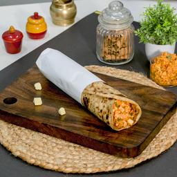 Paneer bhurji jumbo roll