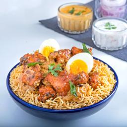 Bhai chicken kebab family bucket biryani