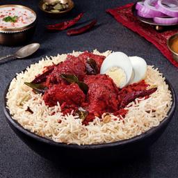 Guntur chicken bagara family bucket biryani