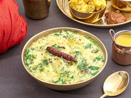 Ghee tadka moong dal khichdi