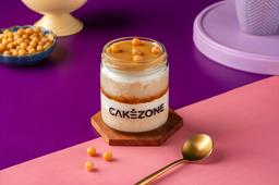Butterscotch jar cake