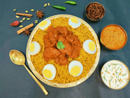 Bhai chicken tikka masala family bucket biryani