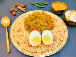 Chicken keema coastal biryani