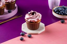 Blueberry cupcake