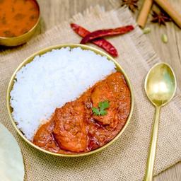 Chicken tikka rice bowl
