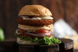 In house mutton jumbo burger