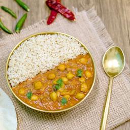 Ghar ke chole ghee rice bowl