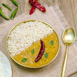 Dal fry ghee rice bowl