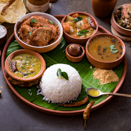 Andhra non-veg meals (for 1)