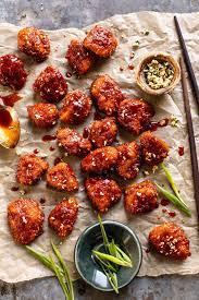 Kimchi chicken popcorn