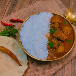 Chicken pulusu rice bowl