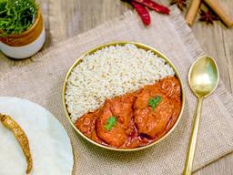 Chicken tikka ghee rice bowl