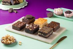 Pack of 6 assorted brownie box