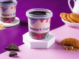 Chocolate cheese mousse cup