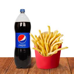 Fries + pepsi