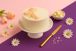 Vanilla bento cake