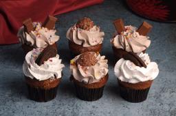 Assorted premium cupcakes pack of 6