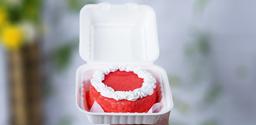 Red velvet bento cake