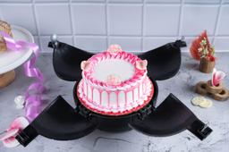 Vanilla bomb cake - half kg [eggless]