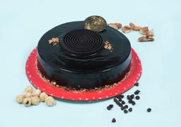 Belgian chocolate truffle cake