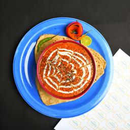 Paneer makhani with tawa parathas