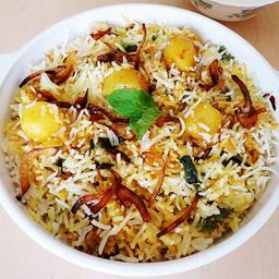 Aloo biryani