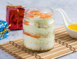 Litchee jar cake