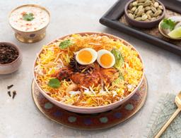 Hyderabadi Tandoori Tangdi Biryani Bowl
