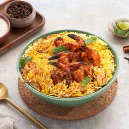 Hyderabadi Prawn Tikka Biryani Bowl