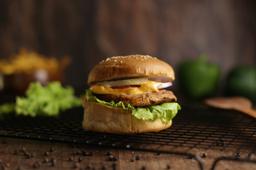 Deluxe chicken burger
