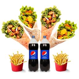 Kaati zone combo for 4 - non veg