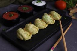 Veg schezwan fried momo