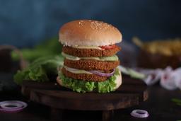 Classic veg beast burger