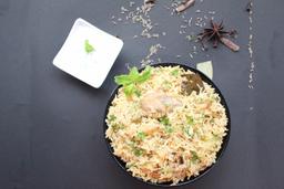Andhra style chicken biryani