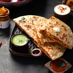 Achari aloo paratha