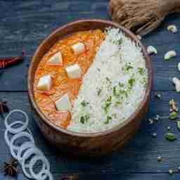 Paneer curry chawal (shahi paneer)