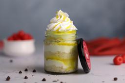 Mango jar cake