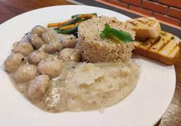 Creamy butter garlic mushroom