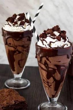 Choco brownie milkshake