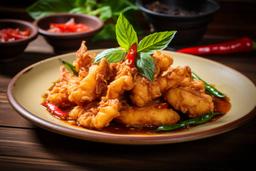 Thai crispy prawn