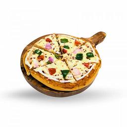 Ancient grain veggie pizza