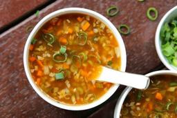 Veg hot & sour soup